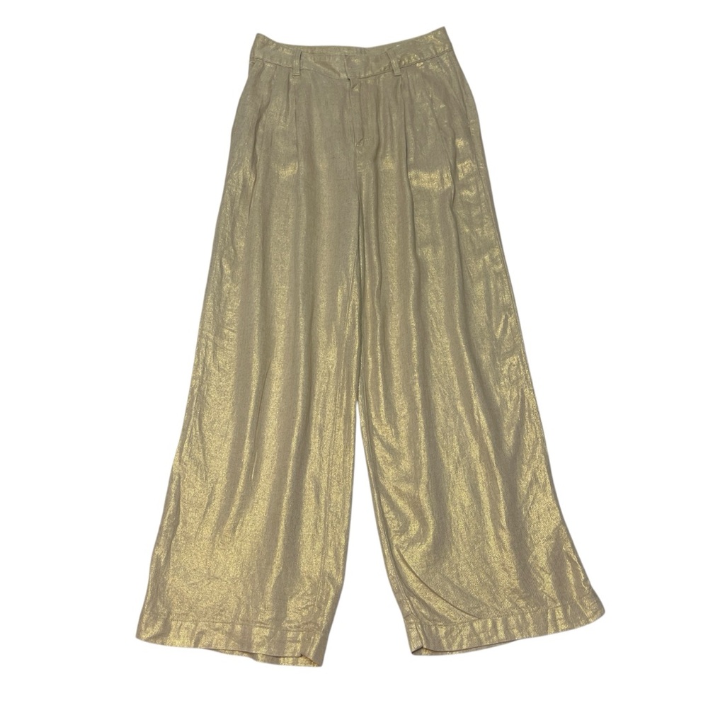 GAP Gold Wide Leg Pants